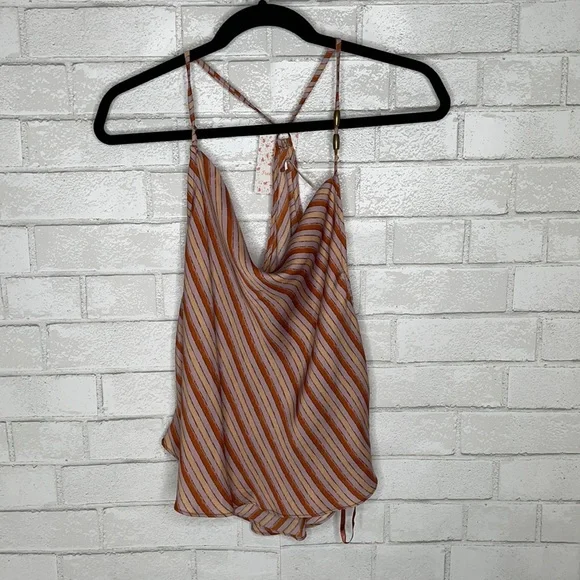 NWT Free People Stevie Cowl Neck Tank Top - Picture 5 of 9